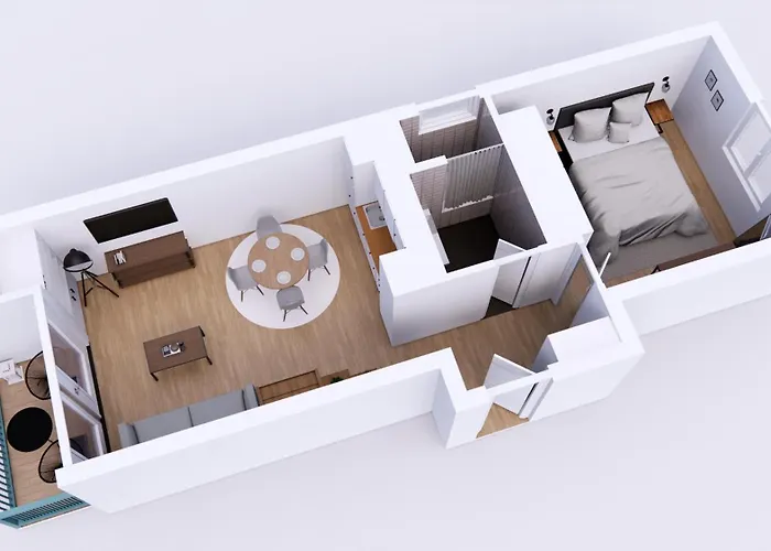 דירה Surfers Near Interlaken, At With Pool *